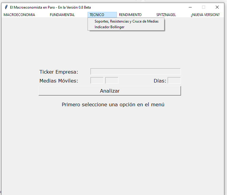 Nuestro programa de escritorio
